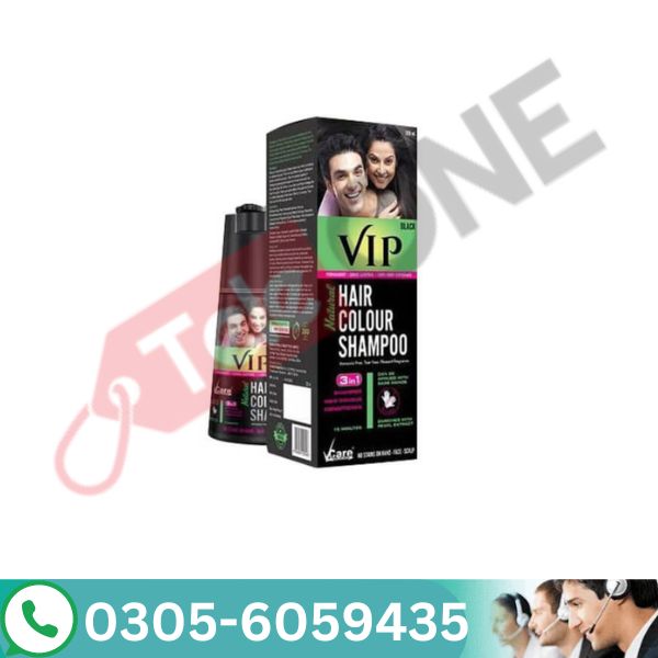 Vip Hair Colour Shampoo 60ml in Pakistan