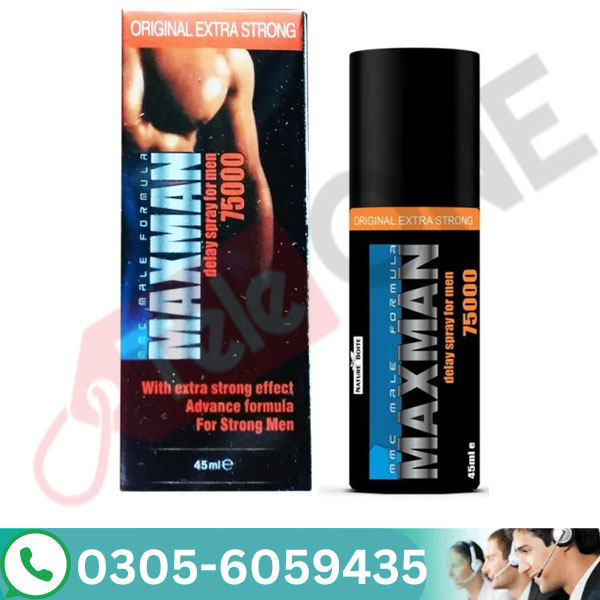 Maxman 75000 Timing Delay Spray In Pakistan