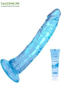 7.9inch Blue Soft Realistic Dildo | Suction Cup