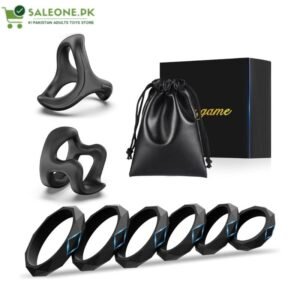 8 Silicone Cock Rings Set for Men | Kaiagame