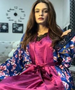 3 Beautiful Piece Nighty For Women’s