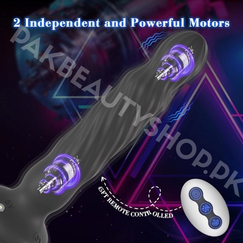 Porinda Wriggling Rotating Vibrating Prostate Massager - Image 4