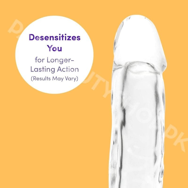 Lovehoney Mega Thick Clear Penis Sleeve | 1.5" Extender - Image 2