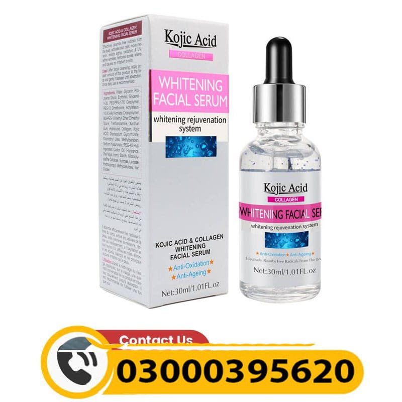 Kojic Acid Whitening Facial Serum In Pakistan