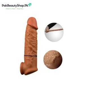 6.5 Inch Double Hole Realistic Penis Sleeve